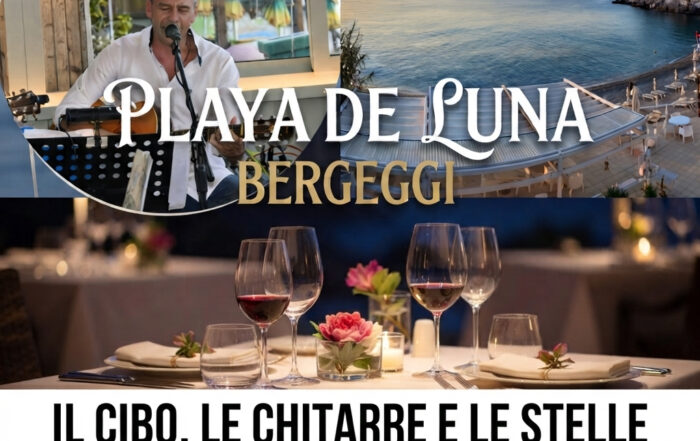 Cena con Musica Playa de Luna BERGEGGI